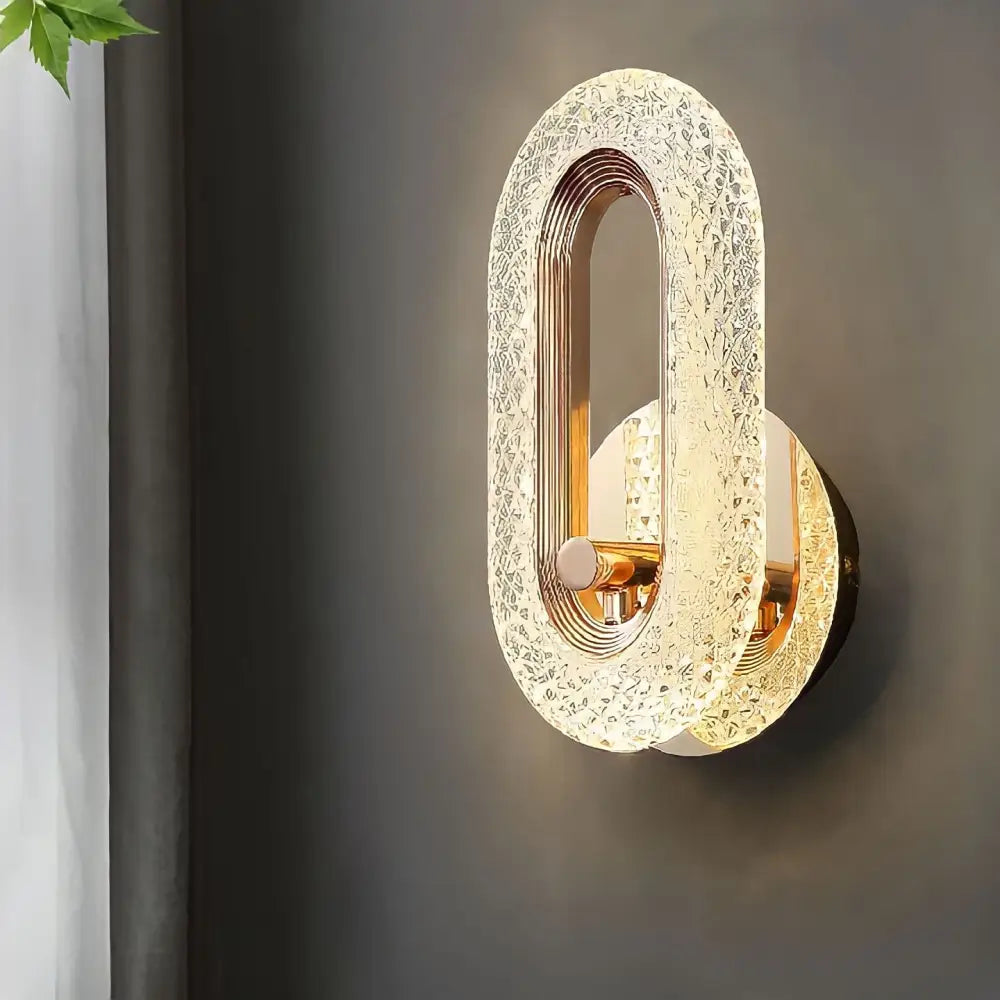 Elegant Krystal LED-lysekrone med Blid Belysning