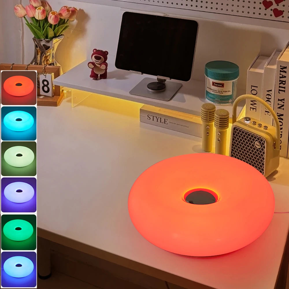 Stilfuld LED-lampe med touch og justerbart lys