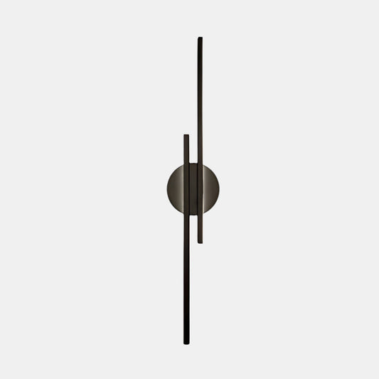 Stilren LED-vägglampa med modern dubbellinjedesign