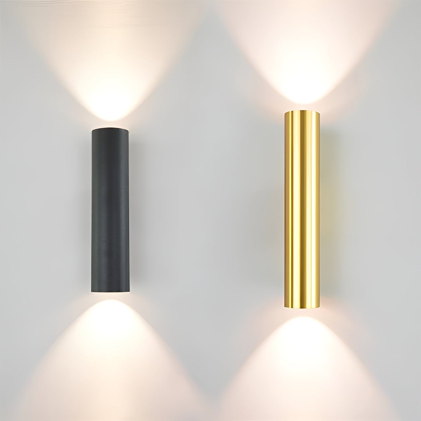 Elegant LED-vägglampa med energibesparande, justerbart ljus