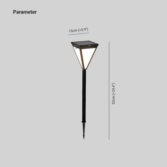 Elegant LED utomhuslampa | Belysning för trädgård & entré