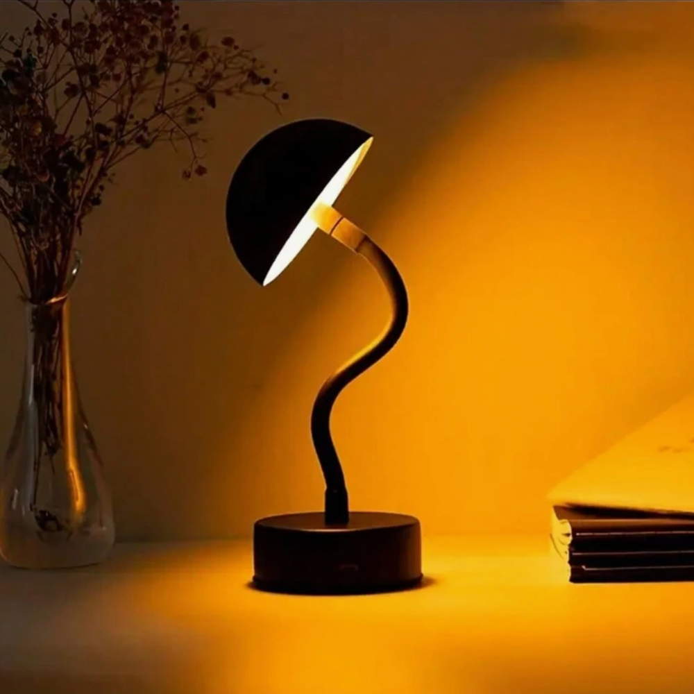 Trådløs LED Bordlampe med Energibesparende Belysning