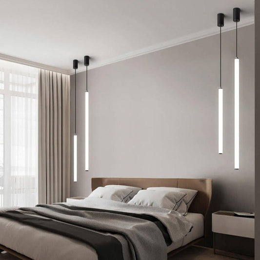 Elegant nordisk pendellampa med energieffektiv LED-belysning