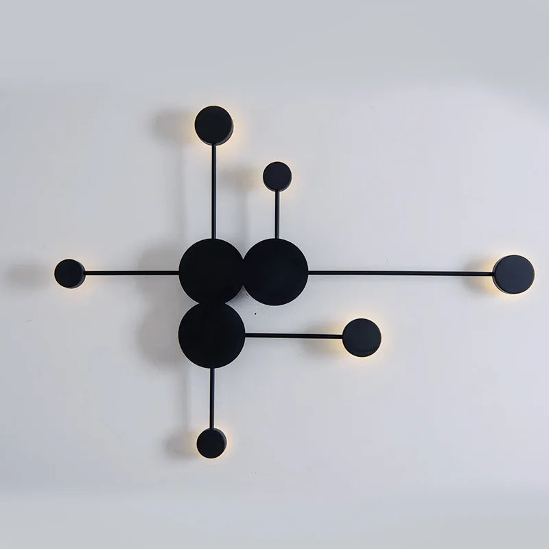 Elegant Vägglampa i Nordisk Stil med Mjukt, Inbjudande Ljus