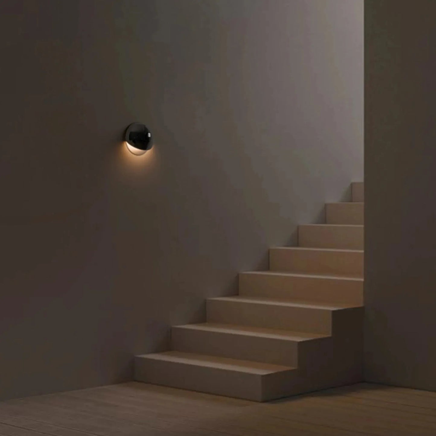 Energisnål vägglampa med bländfri LED för hemmet
