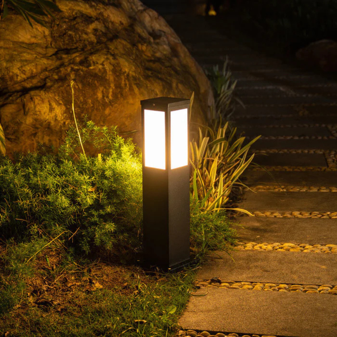 Energibesparende Udendørs Solcellelampe med LED Lys