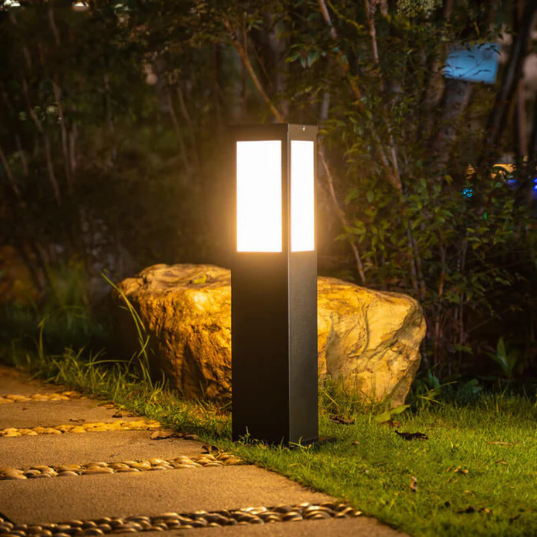 Energibesparende Udendørs Solcellelampe med LED Lys