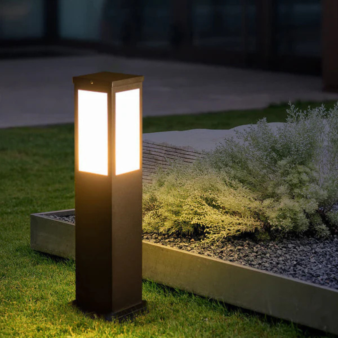 Energibesparende Udendørs Solcellelampe med LED Lys