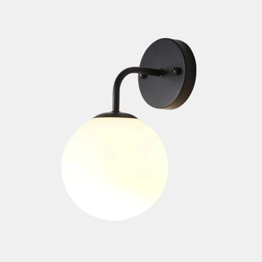 Stilren LED Vägglampa i Glas – Energisnål Elegans