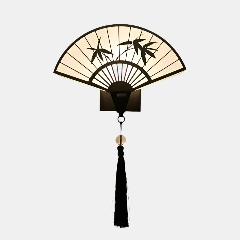 Elegant vägglampa med mjukt LED-ljus för mys och stil