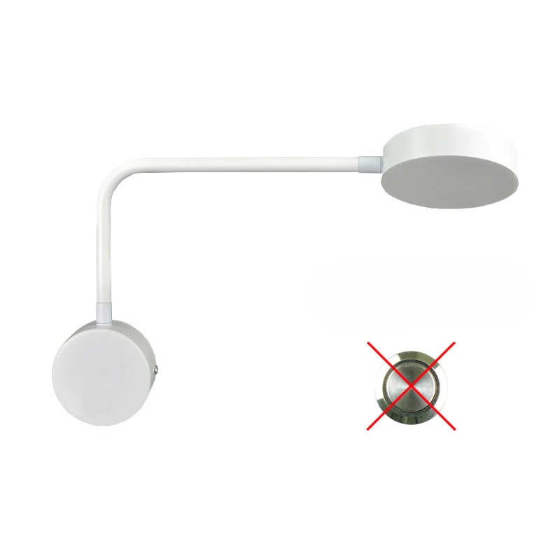 Elegant LED-væglampe med 360° justerbart lys