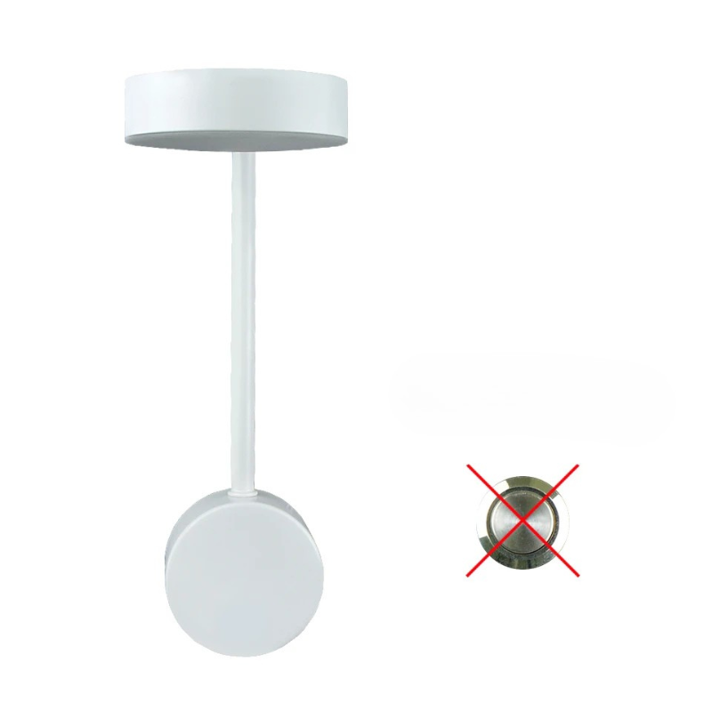 Elegant LED-væglampe med 360° justerbart lys