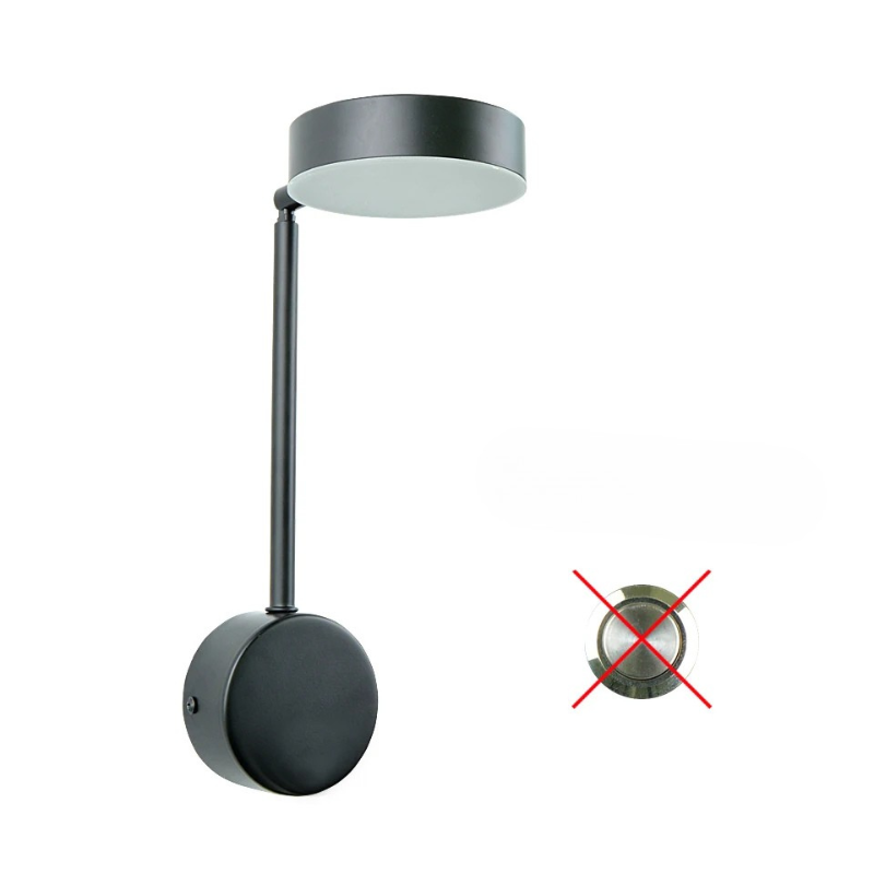 Elegant LED-væglampe med 360° justerbart lys