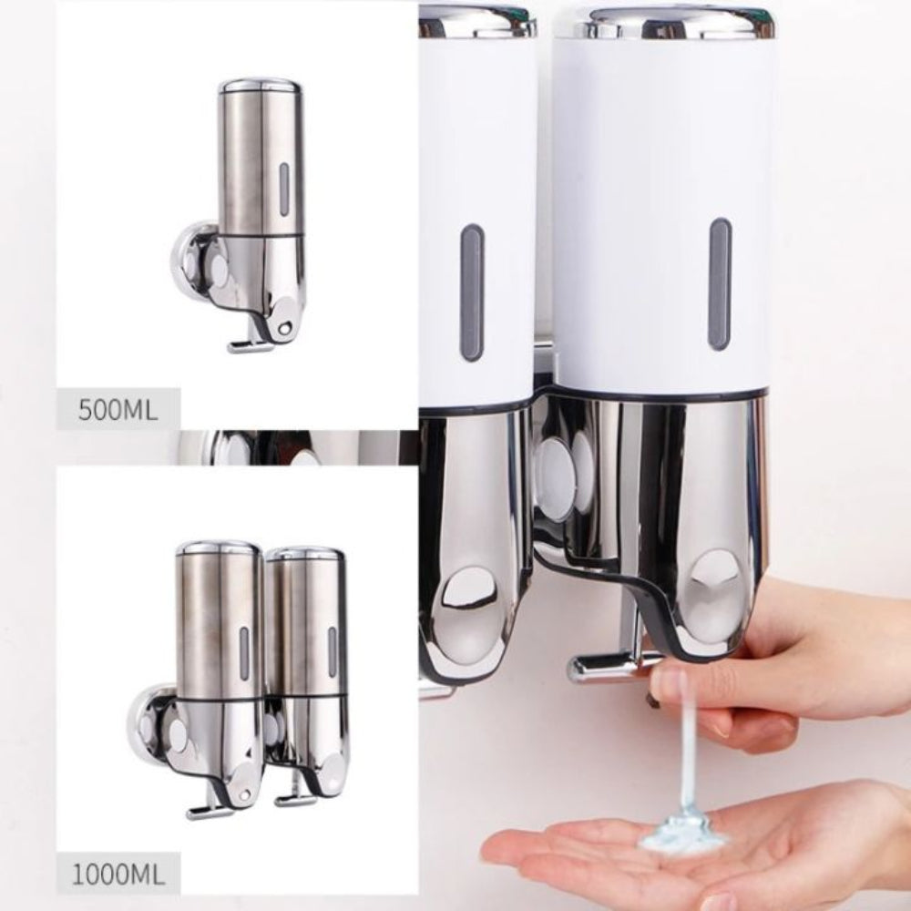 Elegant vægmonteret sæbedispenser til moderne badeværelser