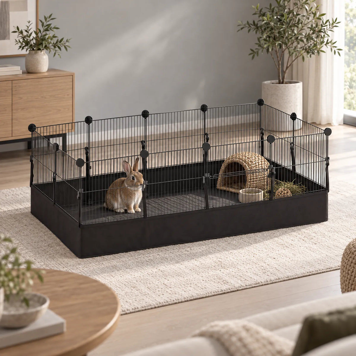 Modulært Løbegård til Små Dyr - ModuFence
