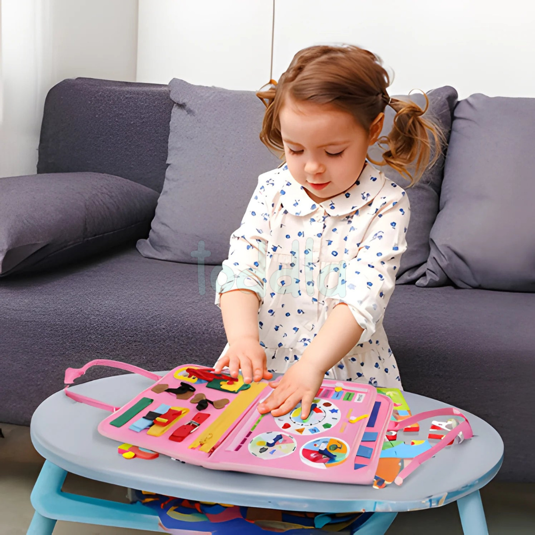 Montessori Aktivitetsbræt til Småbørn – Læring Uden Skærme