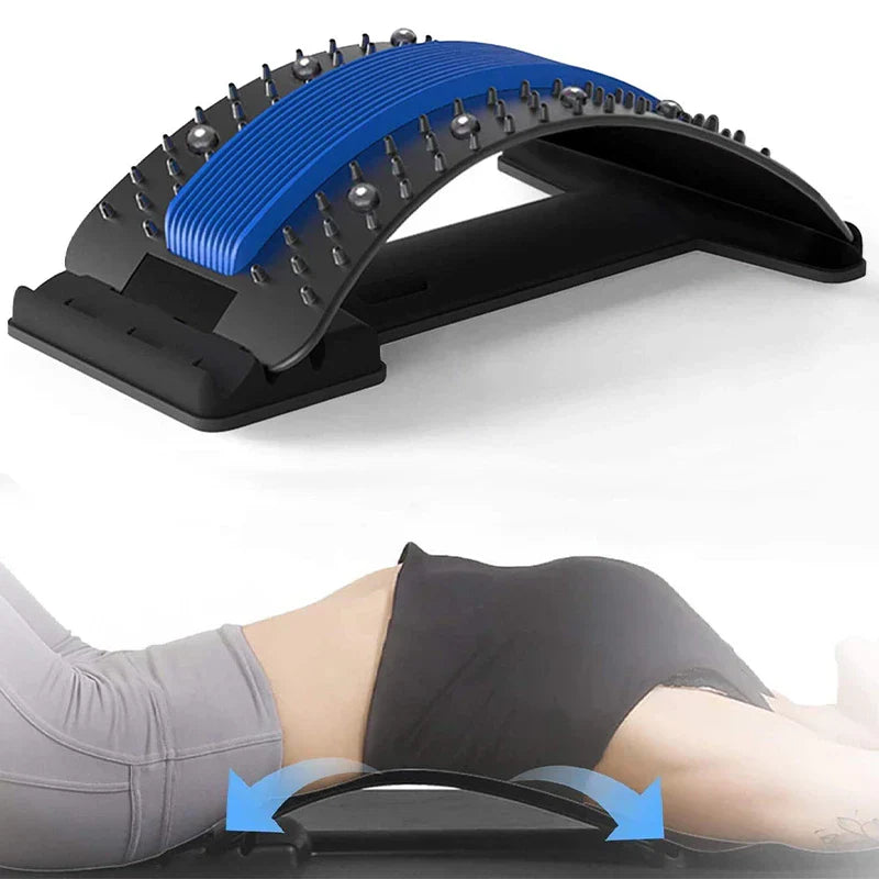 Ergonomisk ryggsträckare för smärtlindring hemma