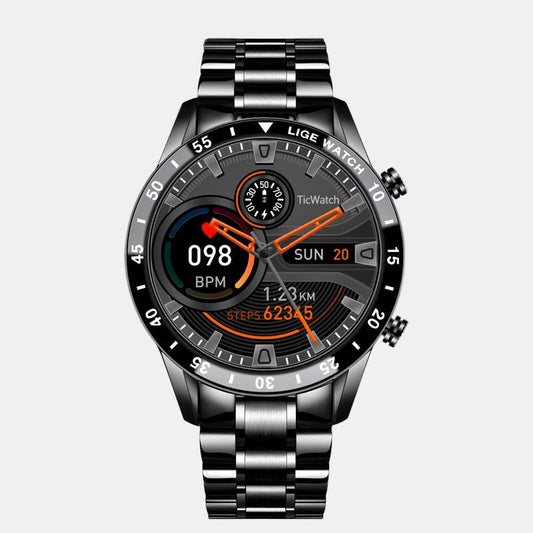 Elegant Smartwatch med Avancerad Hälsoövervakning