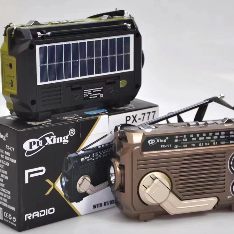 Retro Soldrevet Radio med AM/FM/SW og Bæredygtig Energi