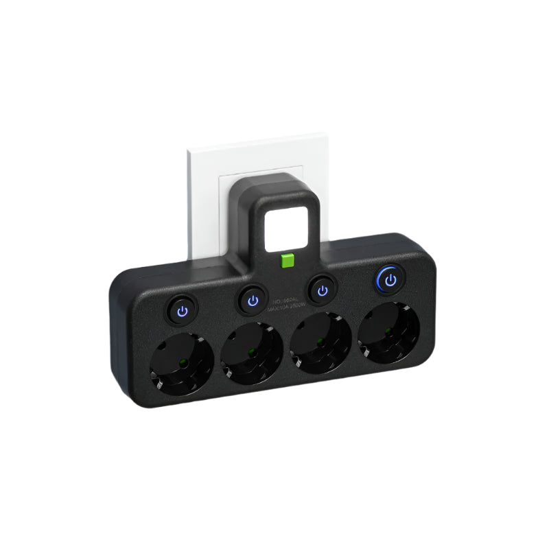 Smart Strømskinne med USB & Type-C for Effektiv Opladning
