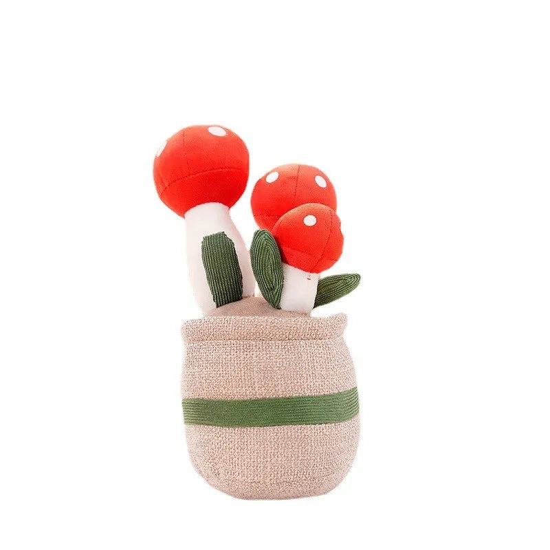 Färgglad Blomster Kramfigur