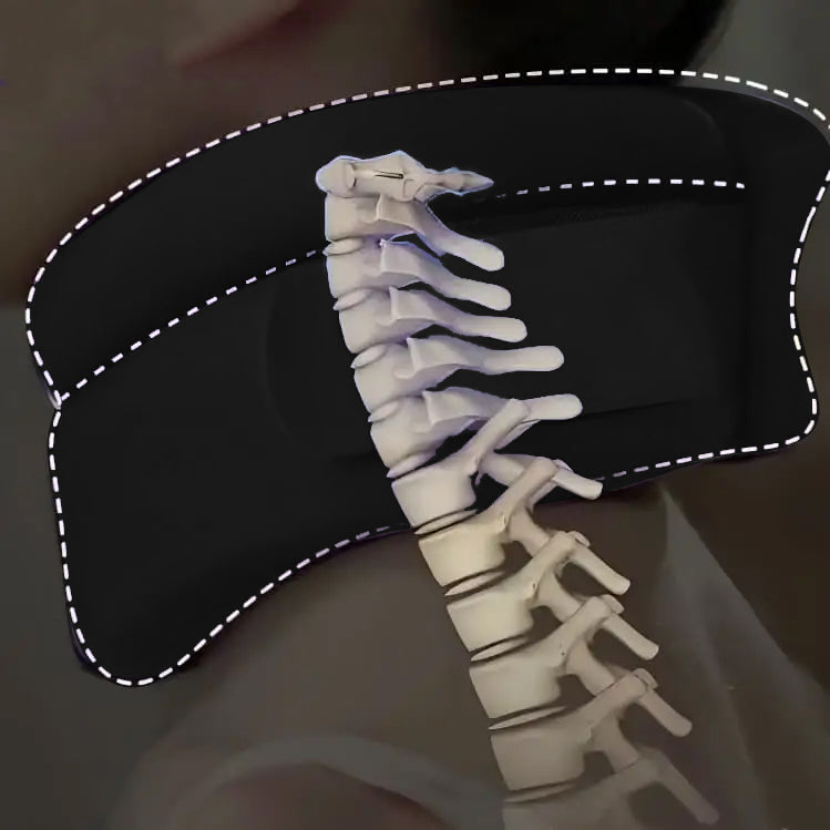 Ergonomisk nakkestøtte mod snorken – SnoozeEase