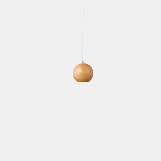 Minimalistisk Træpendel med Justerbar Højde og Blødt Lys