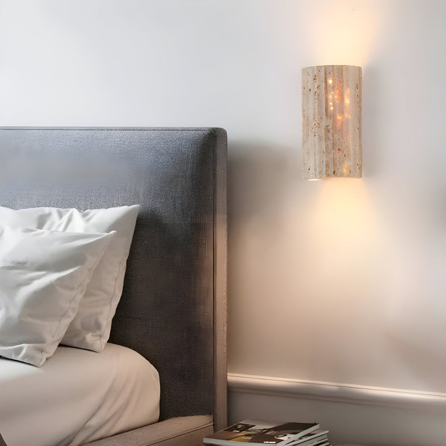 Naturstens LED-vägglampa - Elegant och energisnål belysning