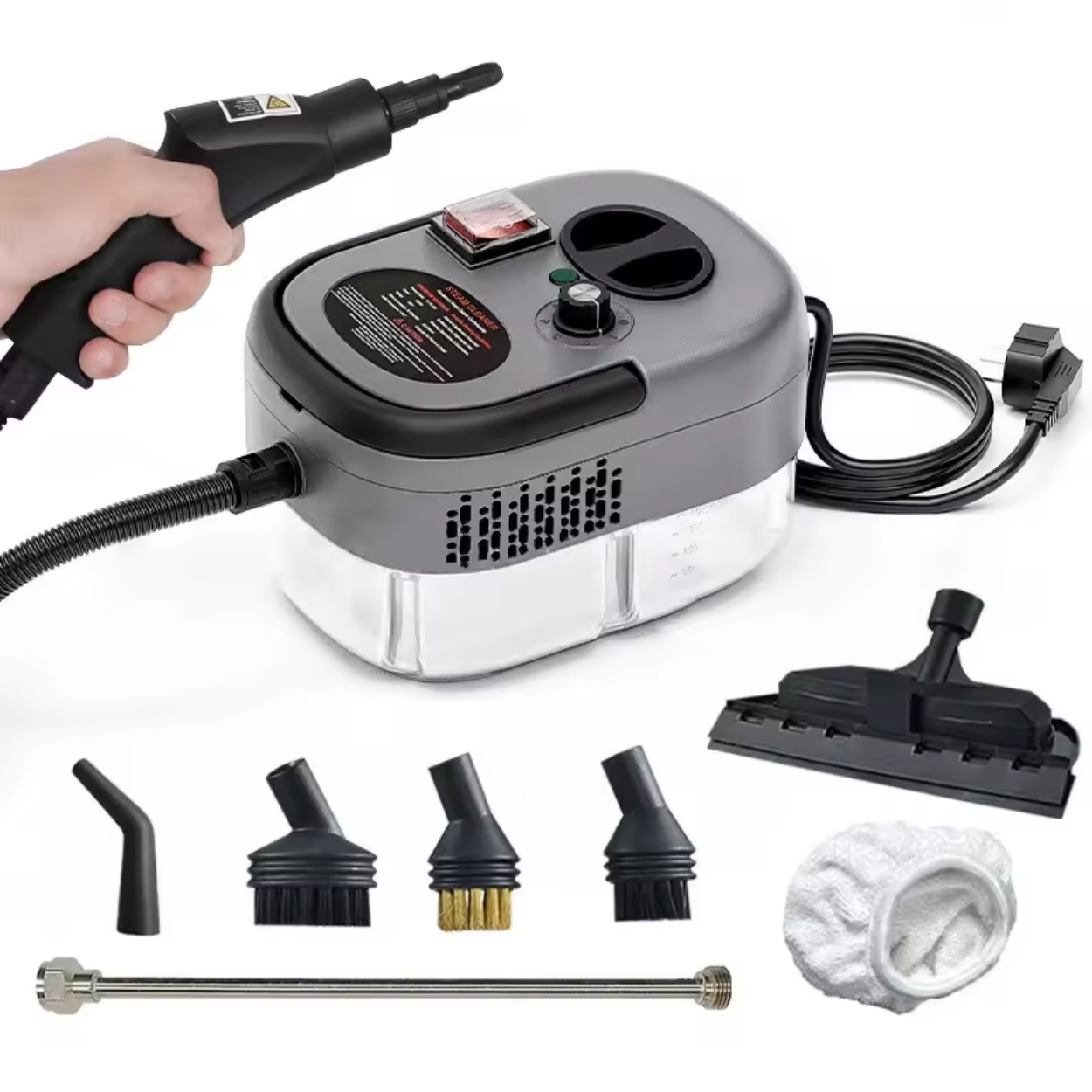 Effektiv 2500W Damprenser til Professionel Rengøring