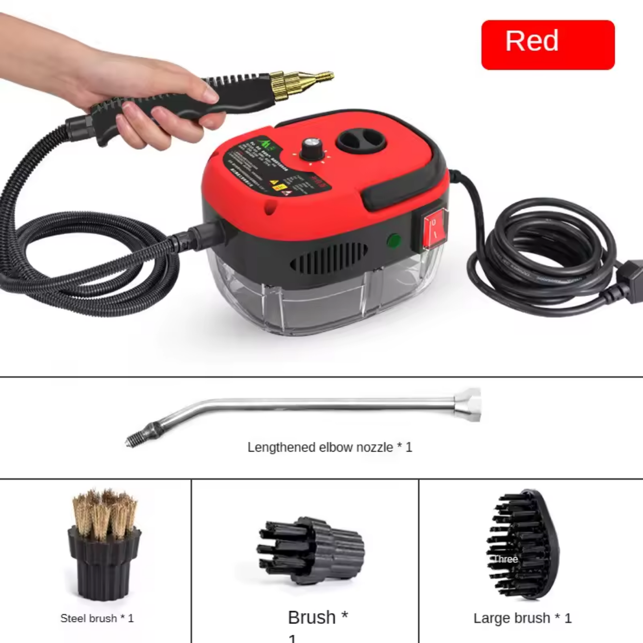 Effektiv 2500W Damprenser til Professionel Rengøring