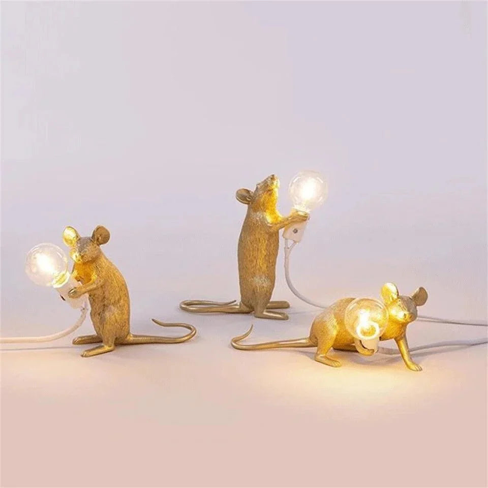 Charmerende Musebordlampe – Skab Hygge med Stil