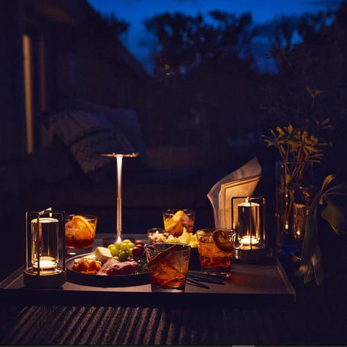 Trådløs og genopladelig bordlampe med touch – Elegant design og justerbart lys