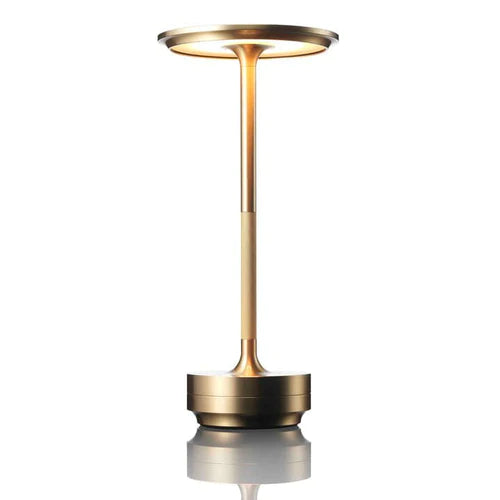 Trådløs og genopladelig bordlampe med touch – Elegant design og justerbart lys