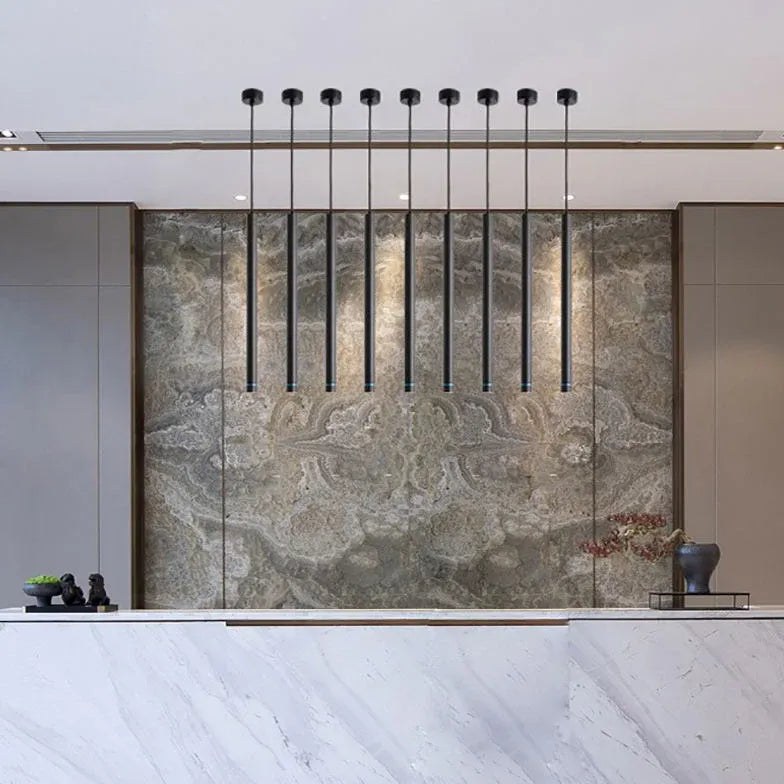 Elegant skandinavisk pendel med energibesparende LED-lys