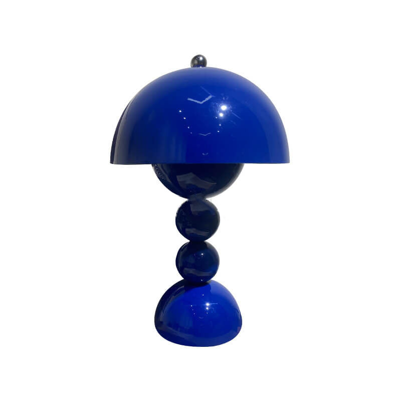 Elegant nordisk bordslampa med modern svampdesign