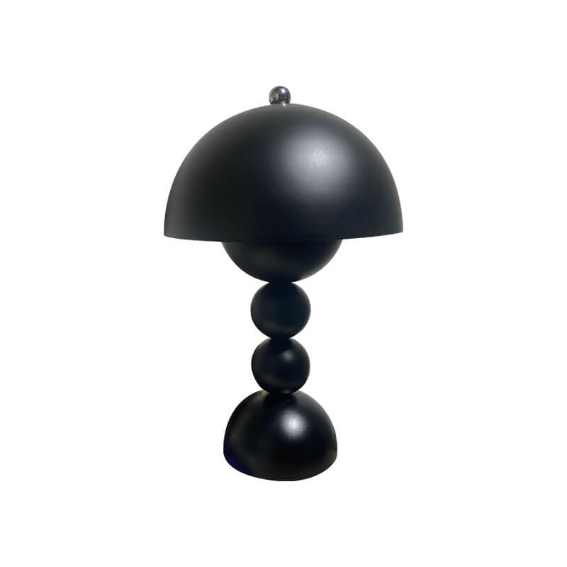 Elegant nordisk bordslampa med modern svampdesign
