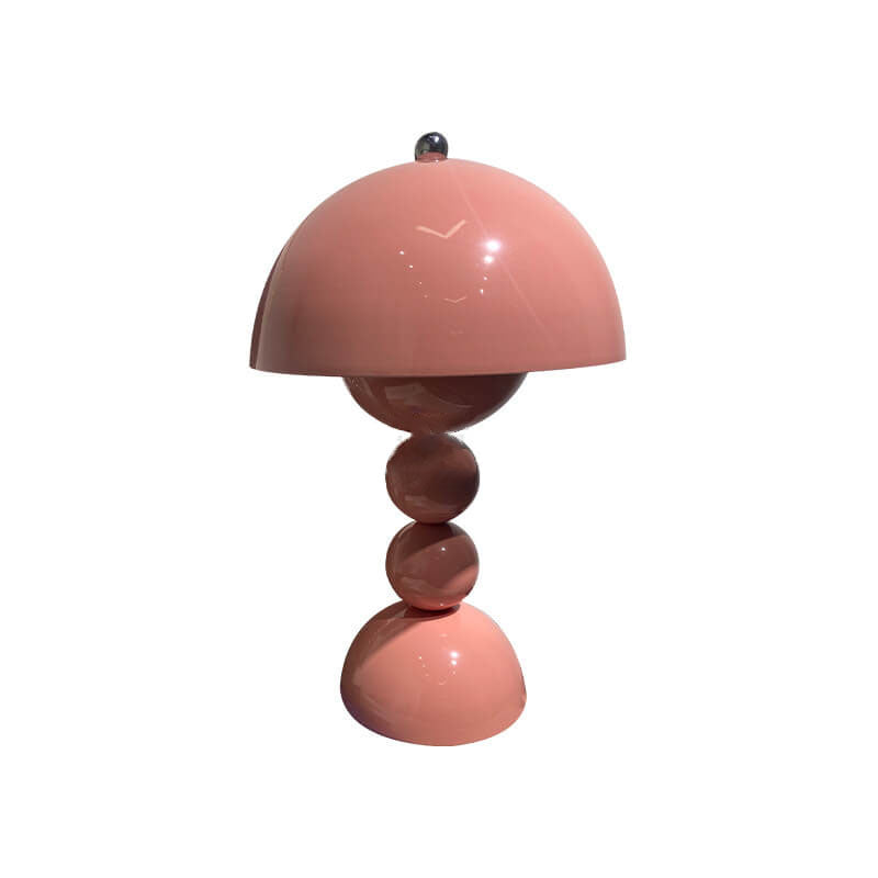 Elegant nordisk bordslampa med modern svampdesign