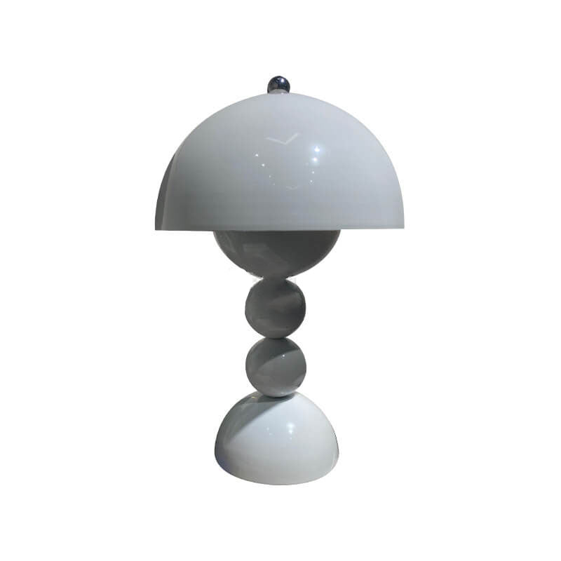 Elegant nordisk bordslampa med modern svampdesign