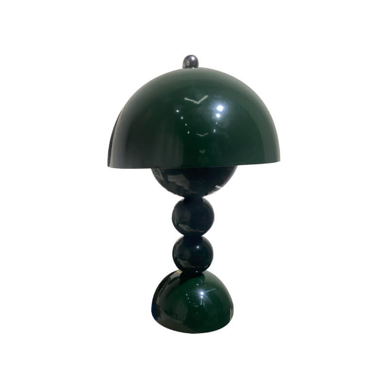 Elegant nordisk bordslampa med modern svampdesign