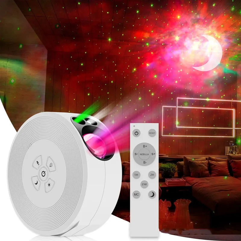 LED Projektorlampe med Nordlys - Skab en Magisk Atmosfære