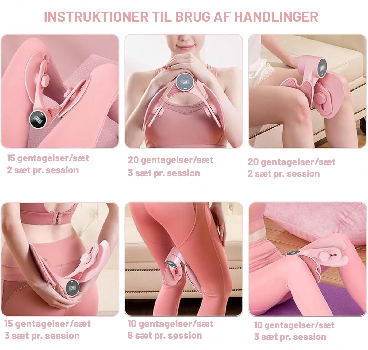 Effektiv Lår- och Bäckenbottentränare för Styrka och Komfort