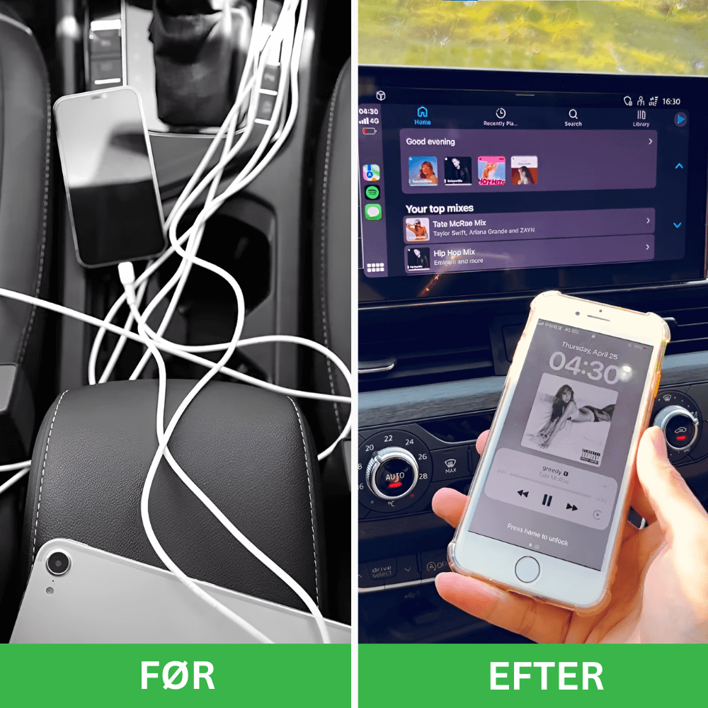 Trådløs Musikstreaming Adapter med Krystalklar Lyd