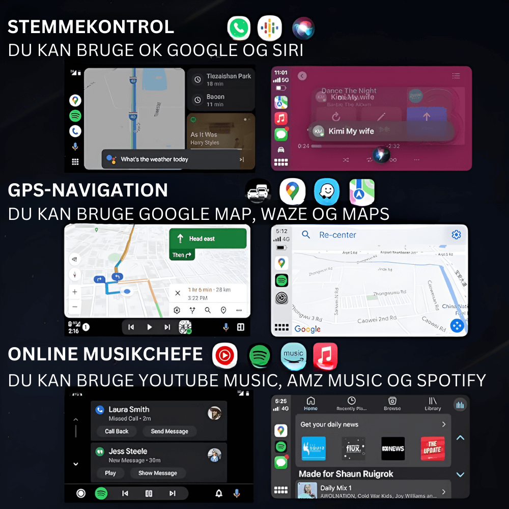 Trådløs Musikstreaming Adapter med Krystalklar Lyd