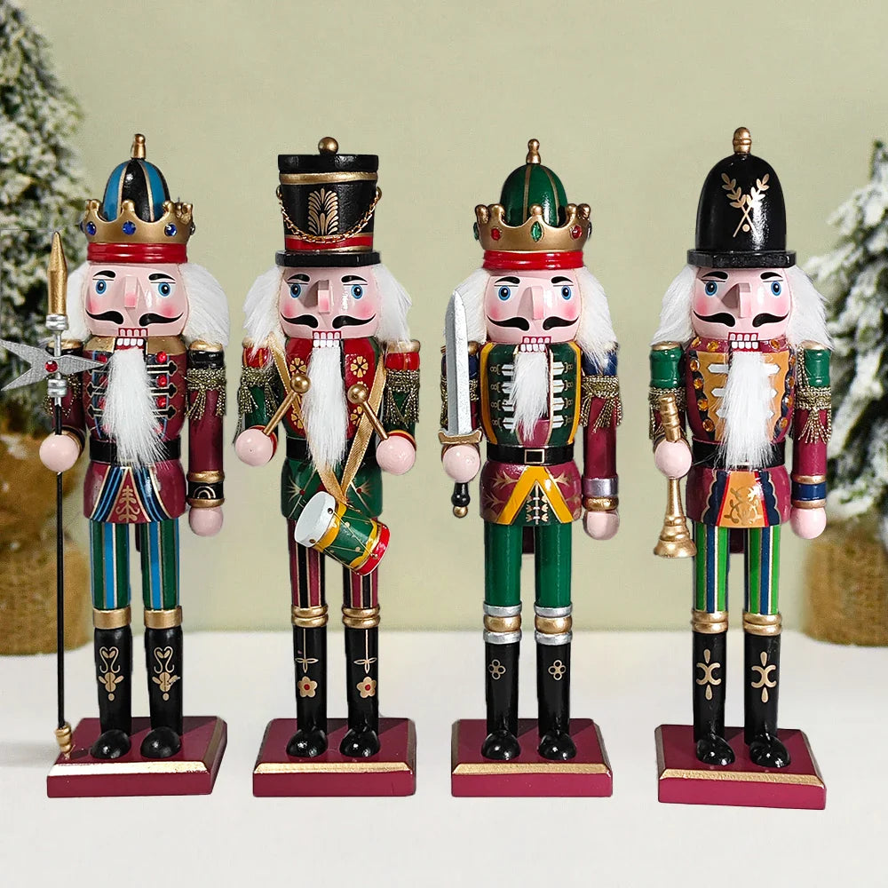 Klassisk Nötknäpparfigur i Resin för Julmys