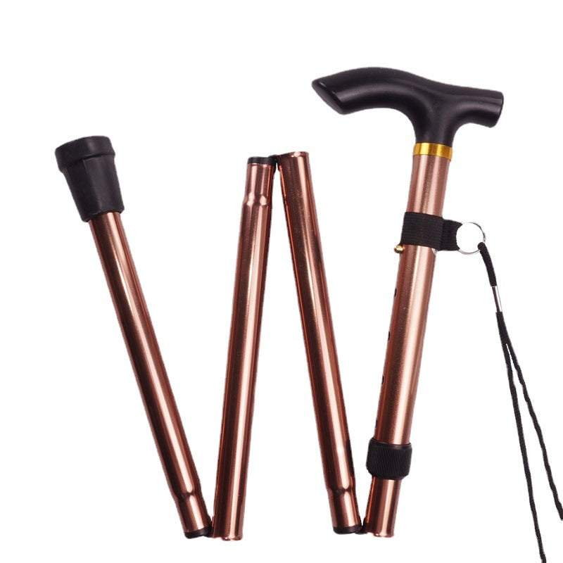 Foldbar Ergonomisk Støttestok med Justerbar Komfort