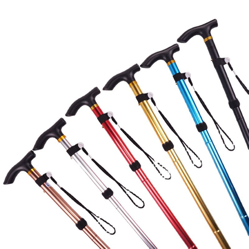 Foldbar Ergonomisk Støttestok med Justerbar Komfort