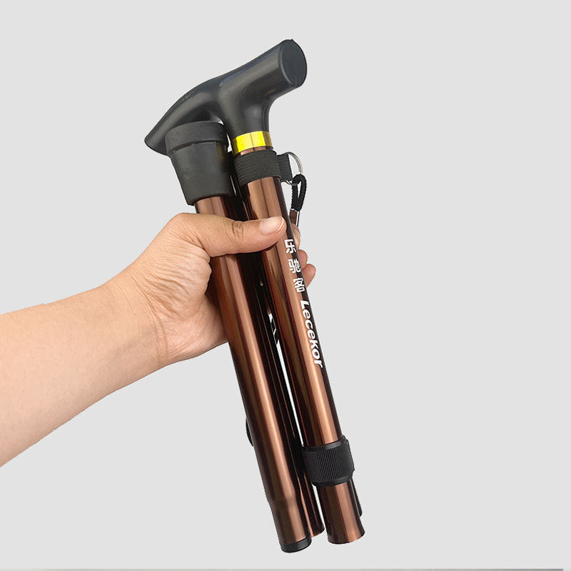 Foldbar Ergonomisk Støttestok med Justerbar Komfort