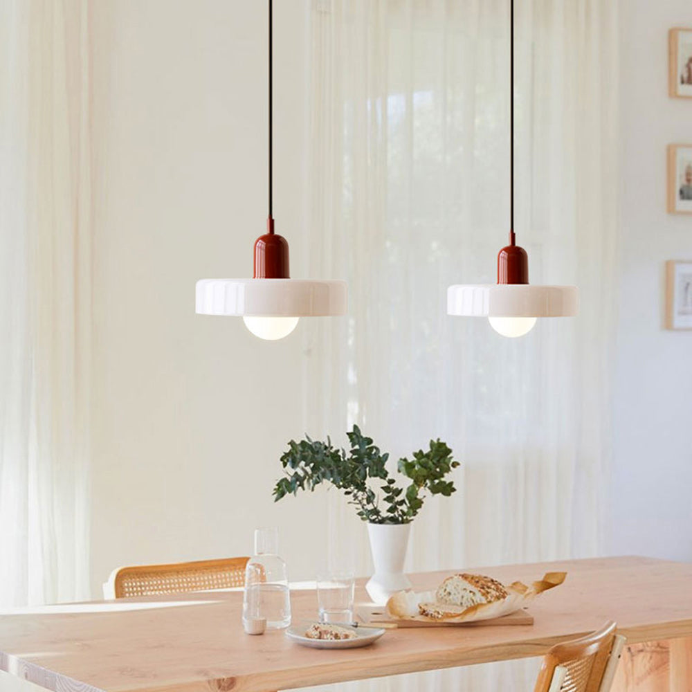 Färgrik Glaspendel med Modern Design för Hemmet