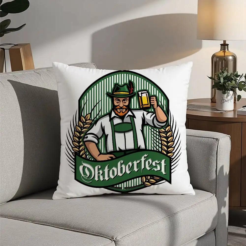 Dekorativ pude med tryk - Festlig og holdbar komfort
