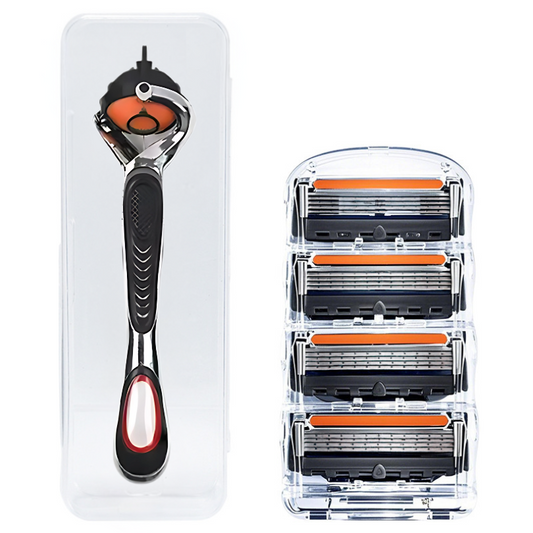 Perfekt Barbering med GlideRazor – Ingen Irritation
